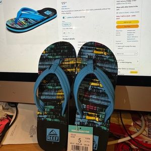 Reef Boy's Kids Ahi Flip-Flop